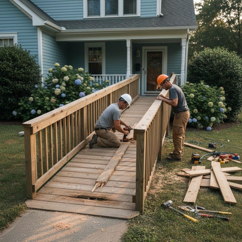 Disability Ramp Installation in Conroe, TX